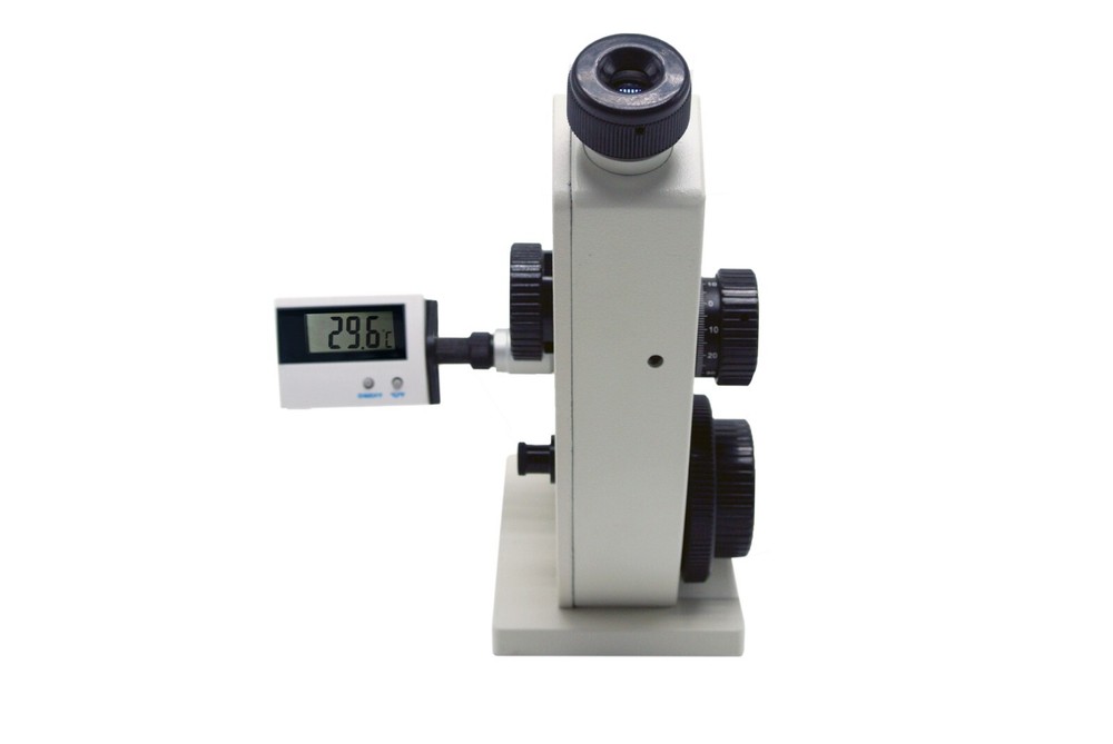 Abbe Refractometer Monocular Abbe Refractometer Temperature Digital Display