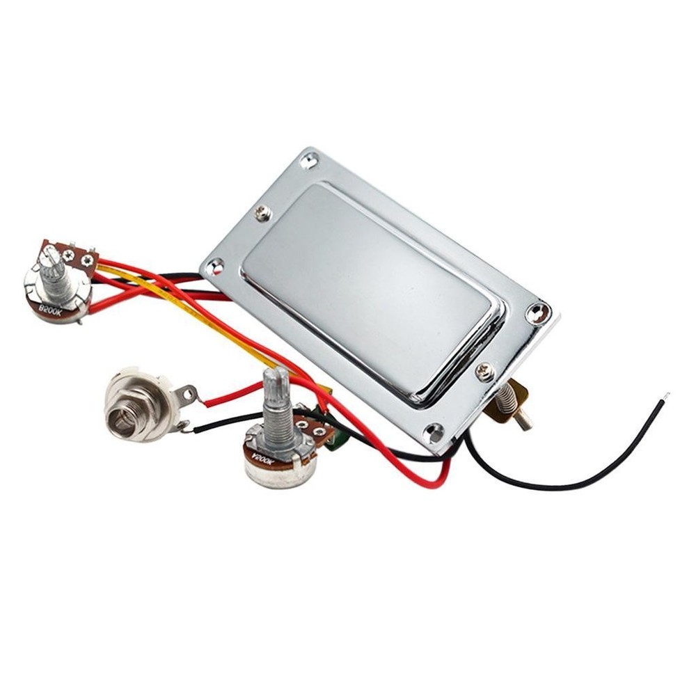 Pre- Dual Coil Guitar Harness Pre- Pickup With Knobs