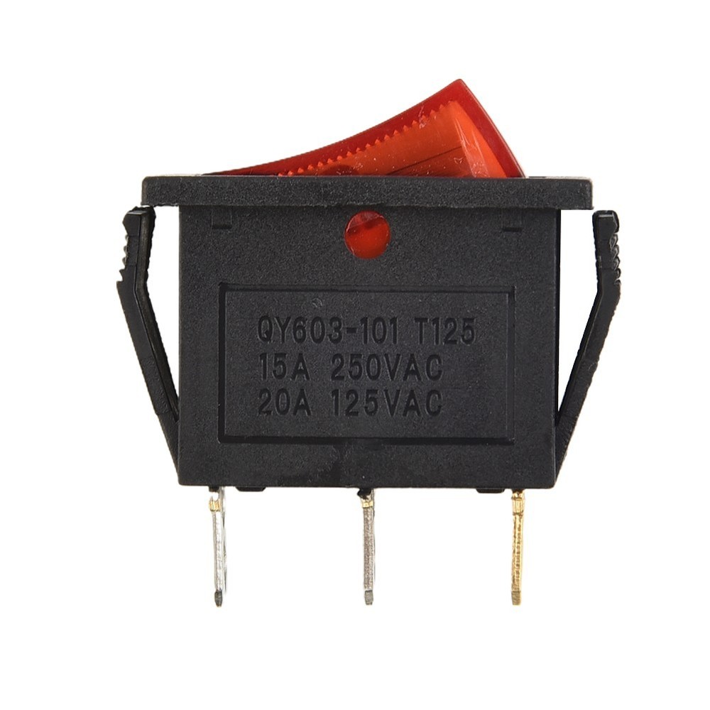 2. Gear Red with Light On-Off 3pin Easy Installation with Plug Terminals