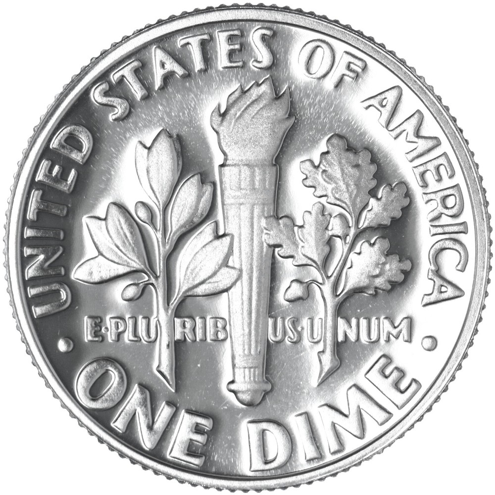 1978 S Roosevelt Dime Gem DCam Proof CN-Clad