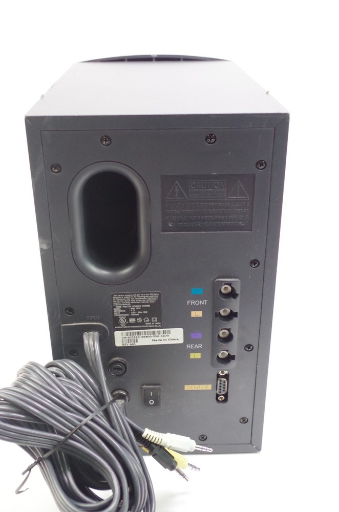 Dell MMS 5650 Computer Desktop Speakers Read Description Working Minor Issue