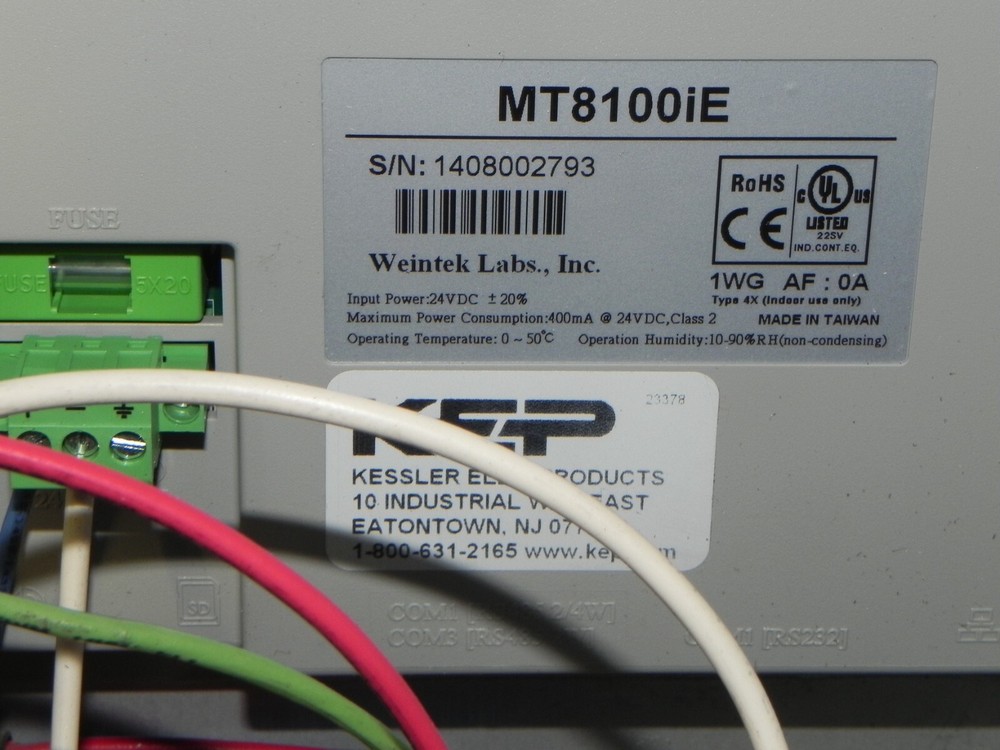 Rittal Industrial Control Box Panel CP-6530 with all Components