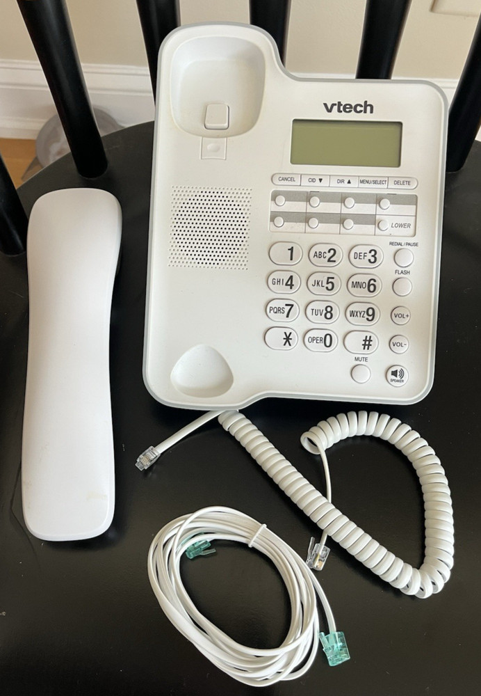 Vtech Corded Speakerphone CD1153 White NIB