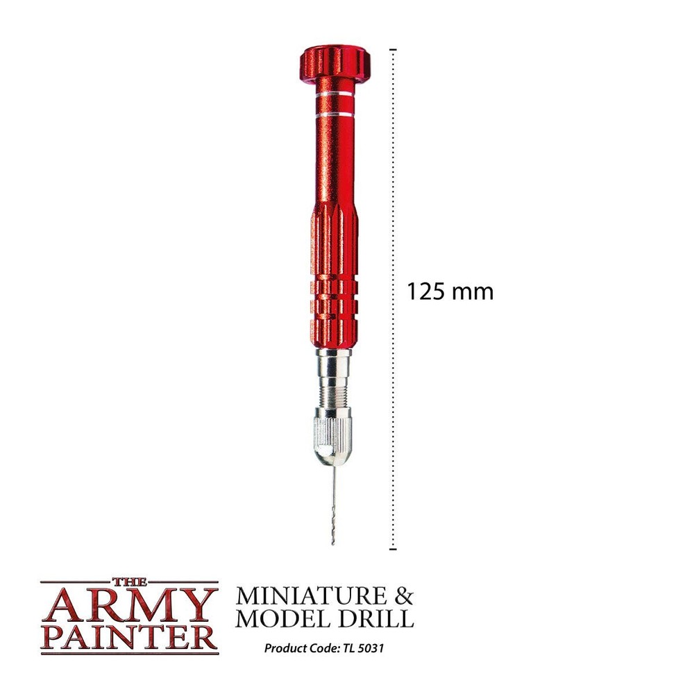 , Miniature & Model Drill - Pin Vise Hobby Drilling with Three Bits for Table...