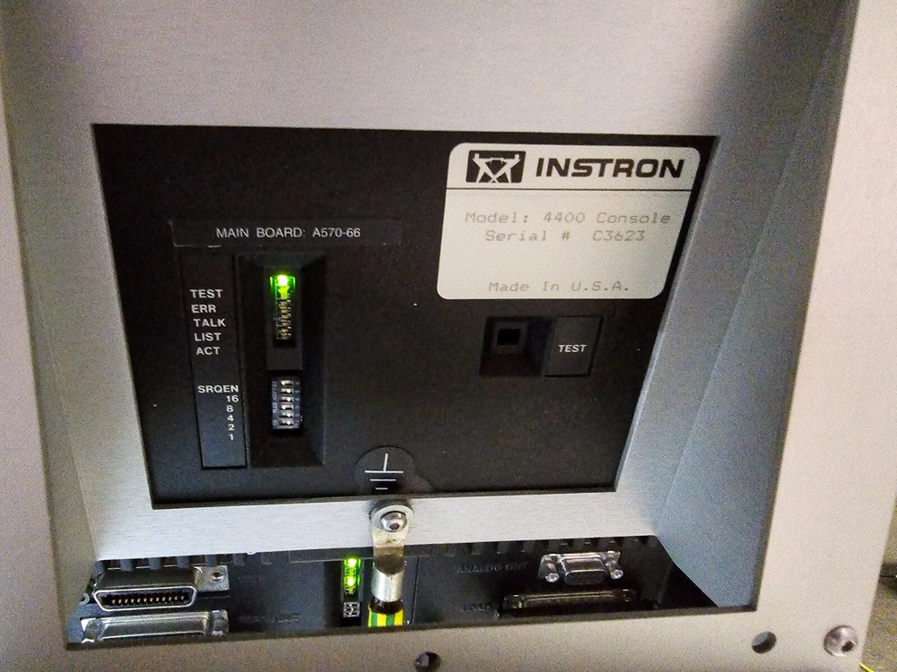 Instron 4466 Tensile Tester Compression 10KN/2250LB Capacity Load Frame