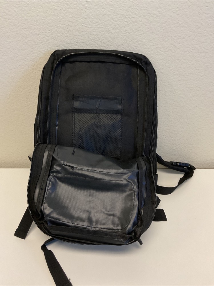 EVATAC Assault Go Bag Tactical Backpack - Black