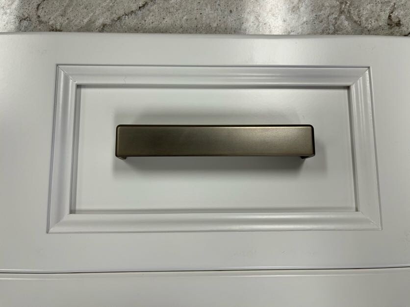 Square Cup Pull Handle - 5-1/4" Length - Brushed Nickel - New in Box