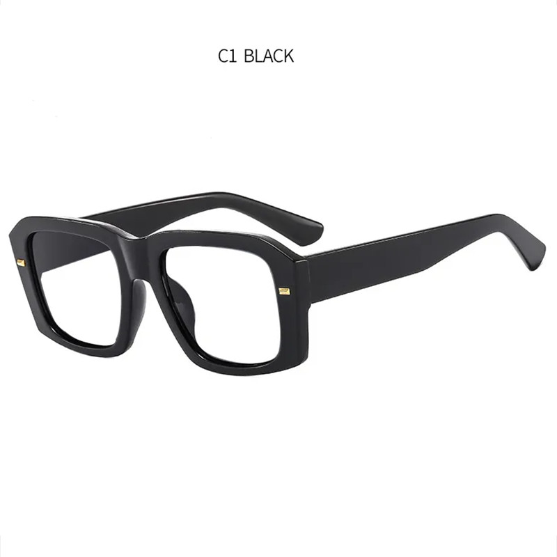 Men Blue Light Blocking Reading Glasses Clear Lens Thick Frames Square Glasses