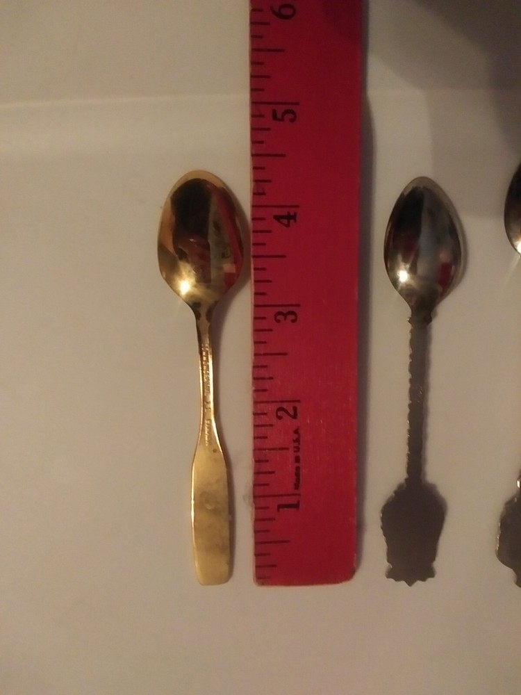 Vintage Commemorative Spoons. 2 Canada.