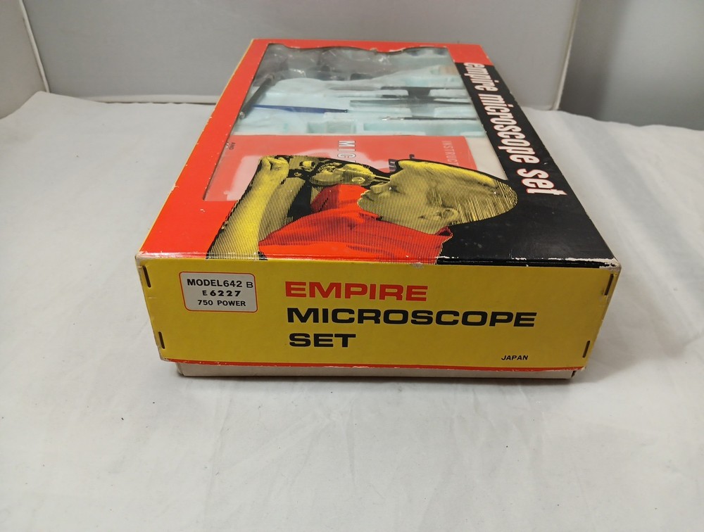 1967 Empire Microscope Set Model 642 B