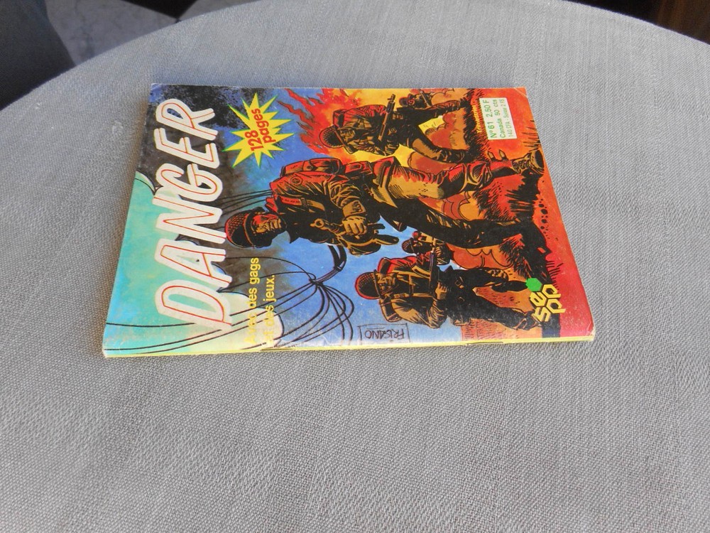 DANGER S.E.P.P No. 61 1976 In Good Condition