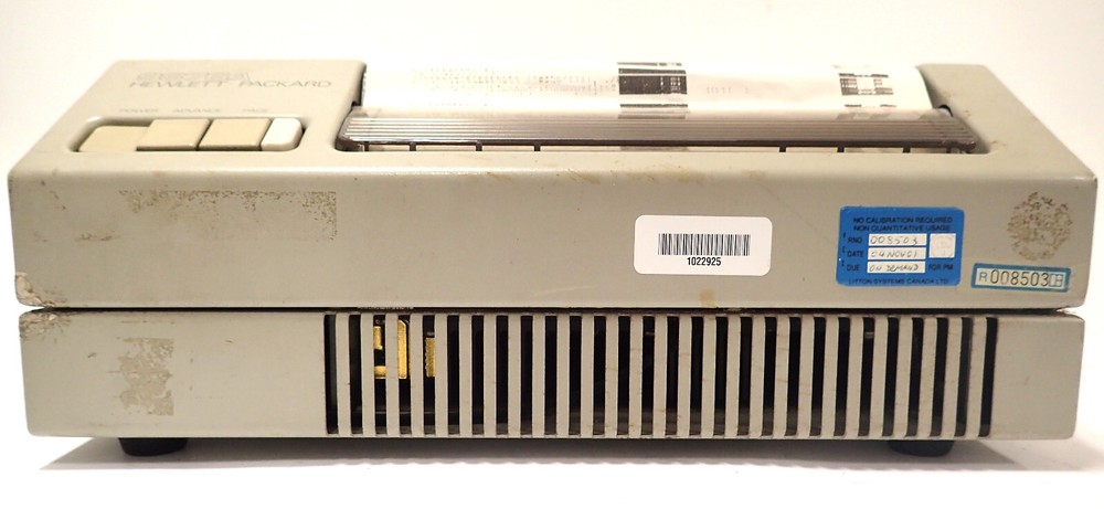 HP 9876A / AGILENT 9876A PRINTER PLOTTER VINTAGE!