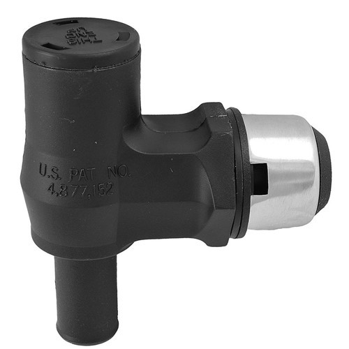 Attwood Marine 90 Deg Tank Vent Black Plas W/Ss 66419-3