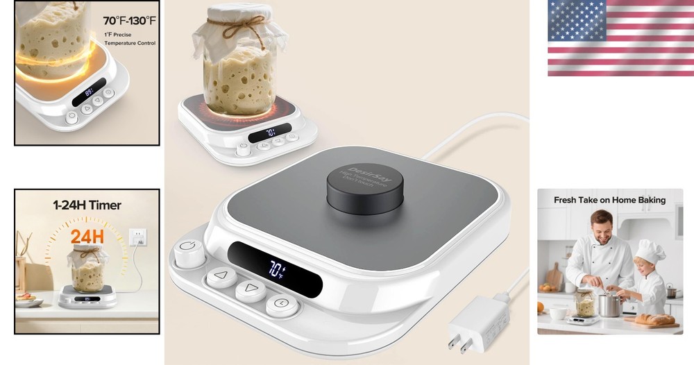 Sourdough Starter Warmer Fermentation Box Digital Temperature Control