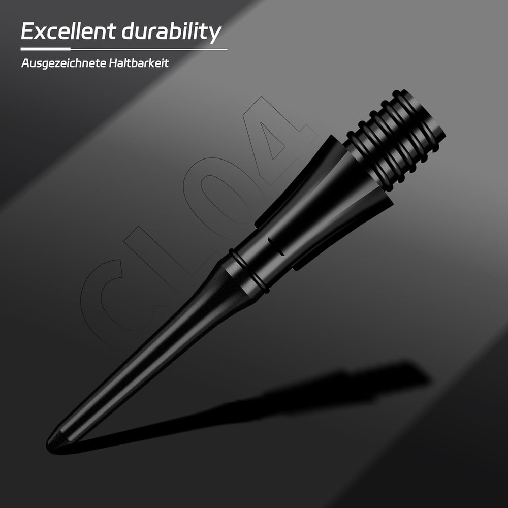 CyeeLife 2BA Thread Soft Tip Dart Points - Plastic Tips - 2BA, 1000pcs