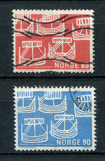 Norway : Nordic Coop set from 1969 - used