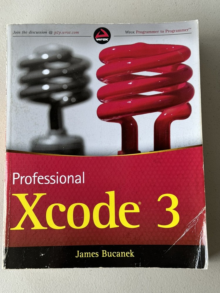 Vintage Professional Xcode 3 Book Apple Macintosh Community Book