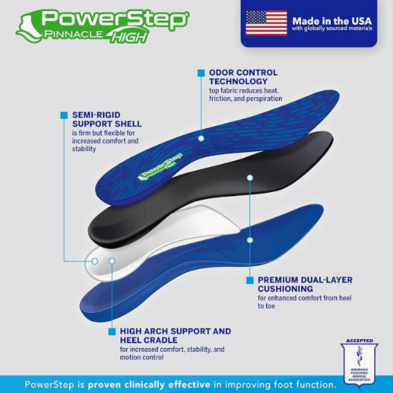 power step pinnacle high arch