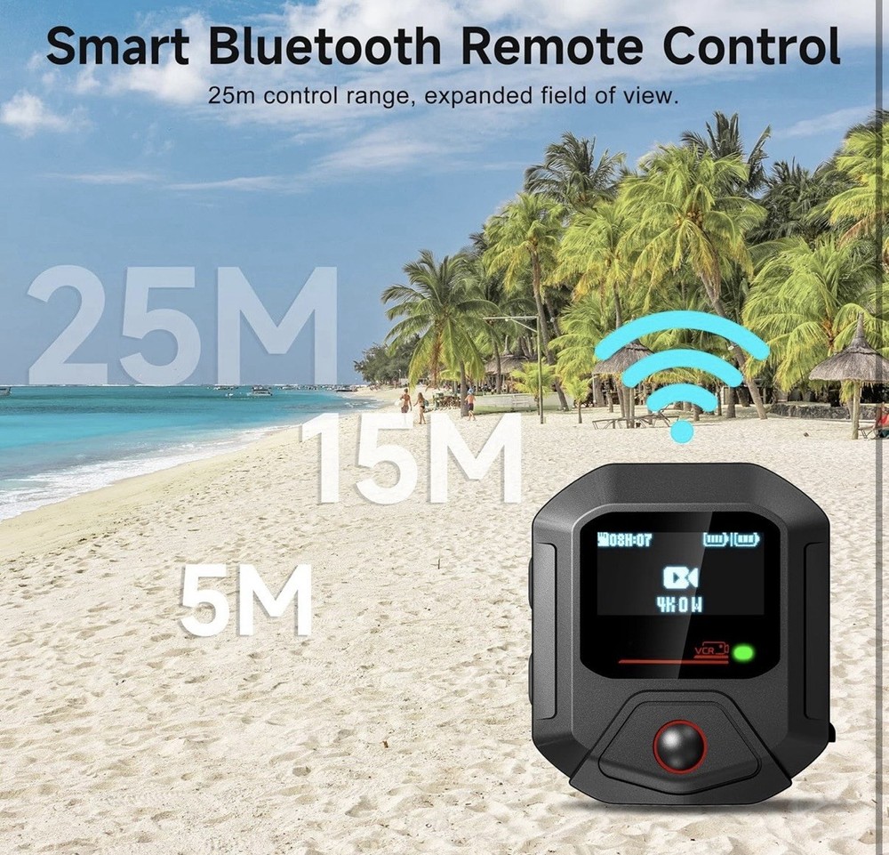 Remote Control for GoPro Hero 13, Wireless Portable Smart Controller