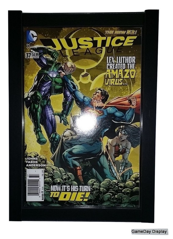 Comic Book Display Frame Case Shadow Box Black Magazine A