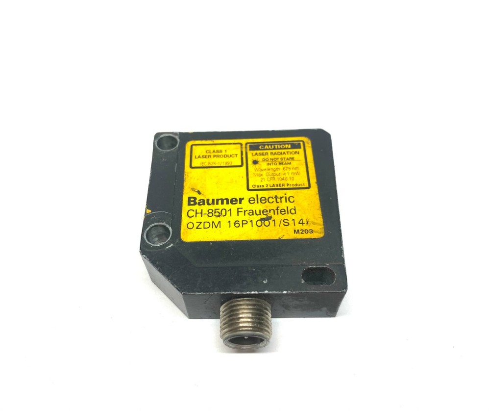 Baumer OZDM 16P1001/S14 Diffuse Contrast Sensor