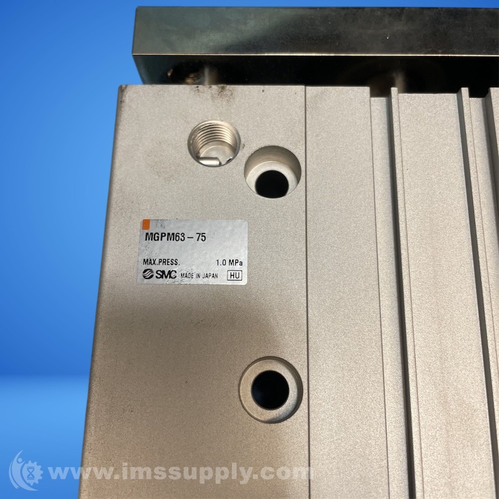 SMC MGPM63-75 Compact Guided Cylinder FNOB