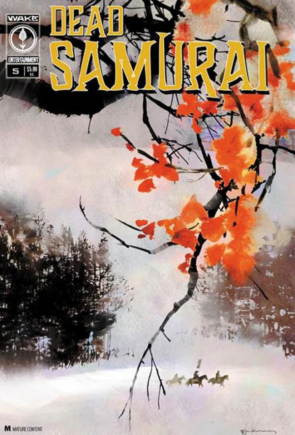 Dead Samurai #5 Cover A Bill Sienkiewicz Cover