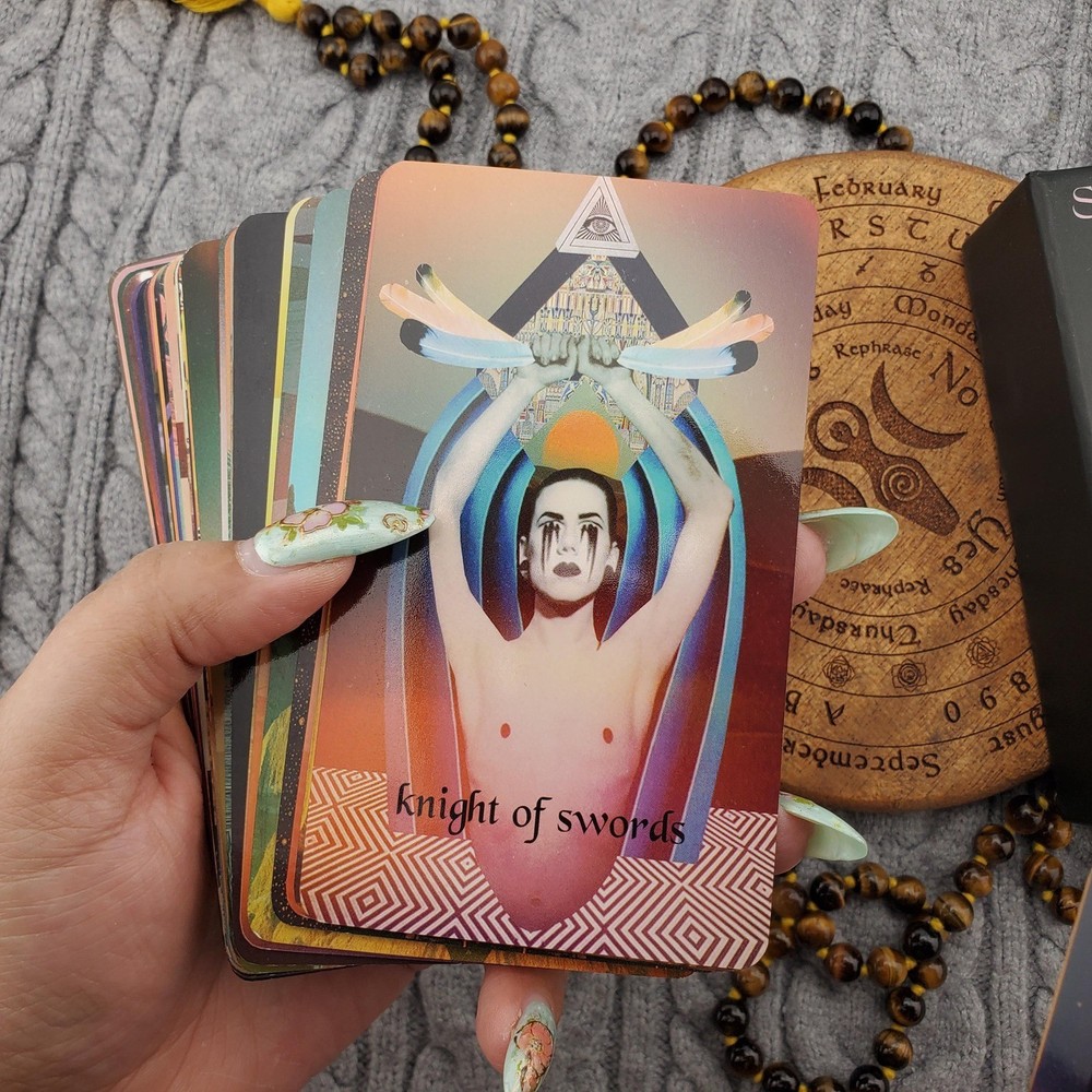 Serpentfire Tarot by Devany Wolfe 78 Card Tarot Deck USED