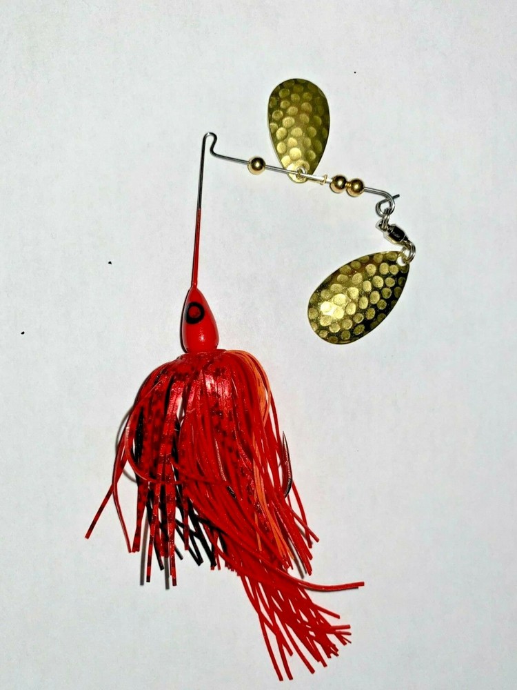 Custom Double Indiana Blade - Hammered Brass - Multiple Colors