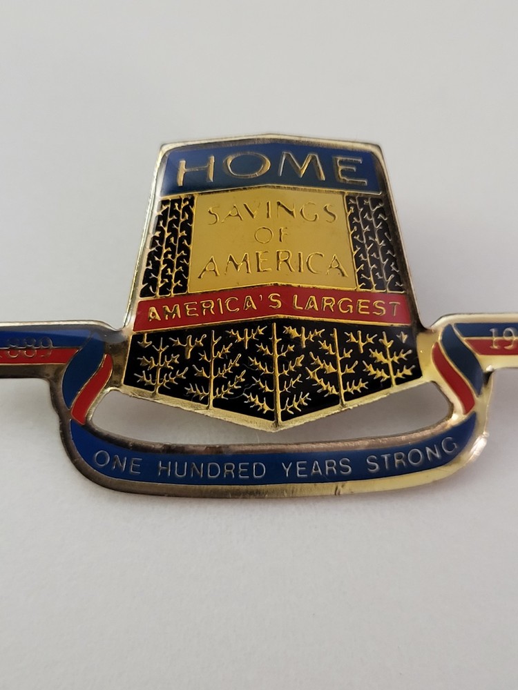 Home Savings 100 Year Pin