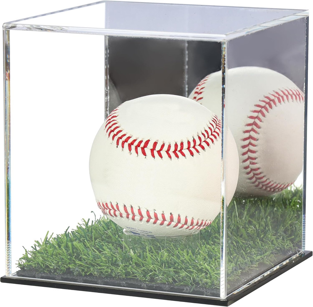 Pro UV Protected Arcylic Softball Display Case Baseball Display Case Stand Champ