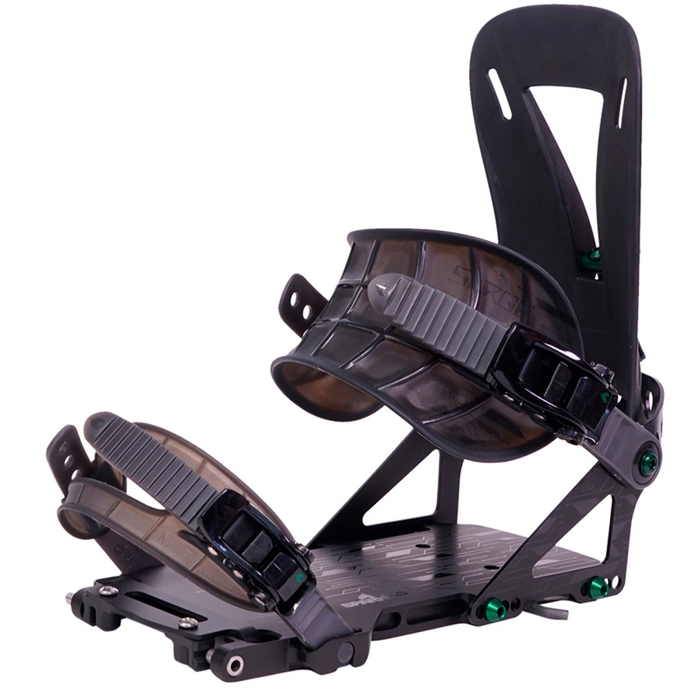 SPARK R&D Surge ST Pro Medium Black/Green Splitboard Bindings (B32062526)