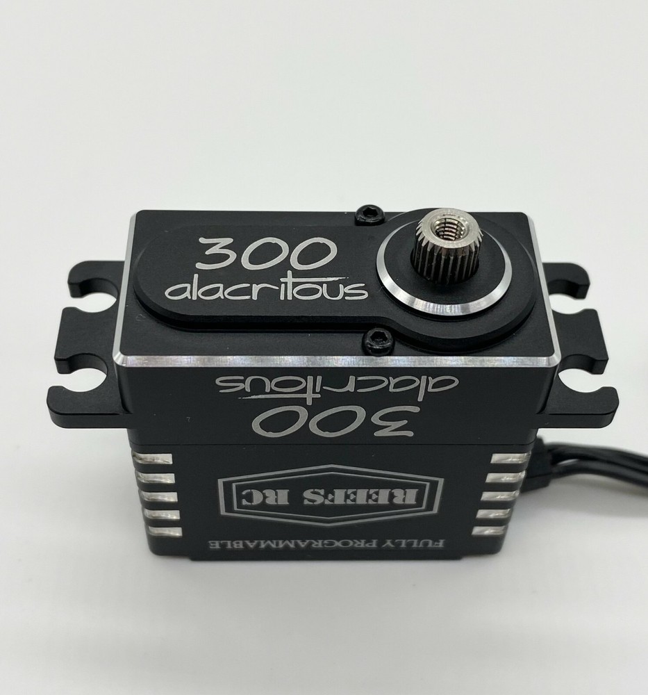 REEFs RC 300 ALACRITOUS (lightning fast) Servo FULL PROGRAMMABLE brushless DRIFT