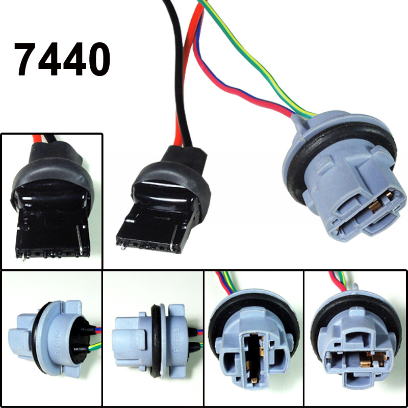 2PCS 7440 992 50W Resistor Harness Decoder Fix LED Turn Signal Light Hyper Flash