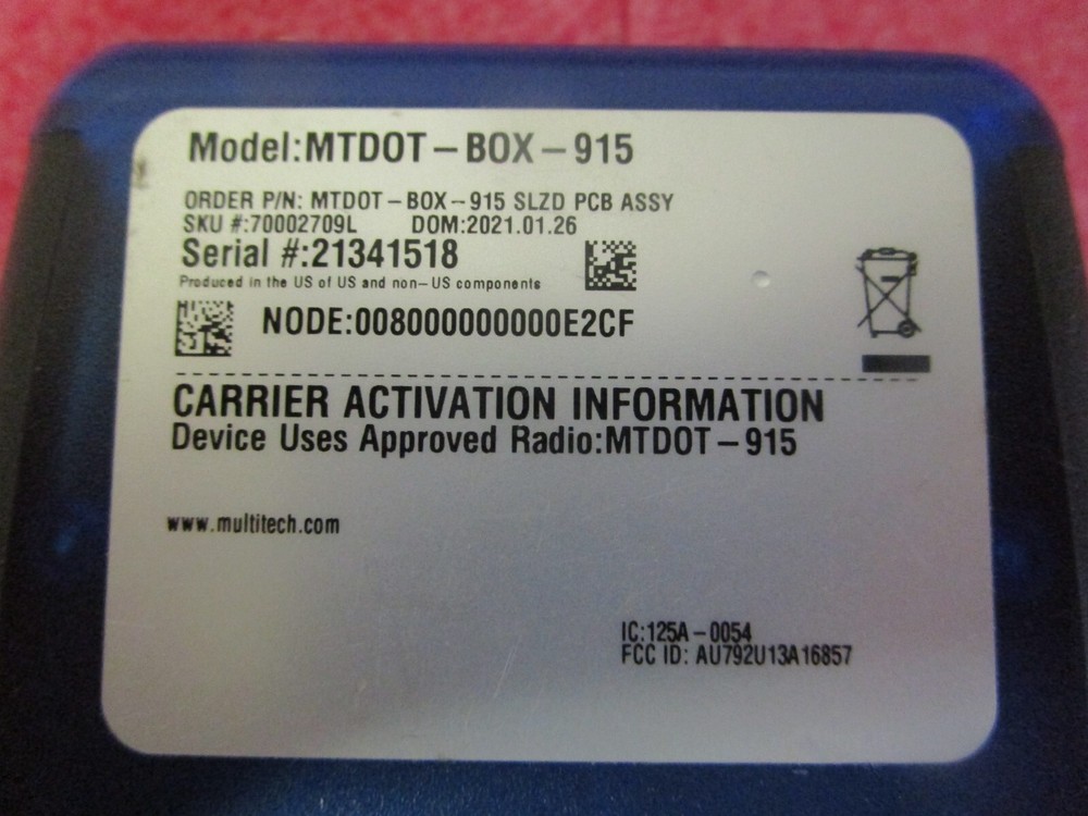 Multitech MTDOT-BOX-915