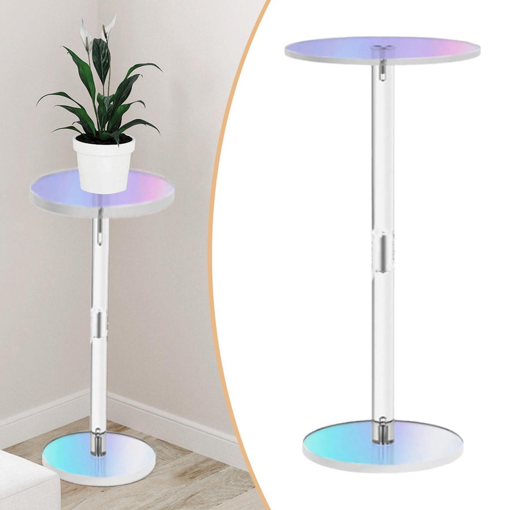 Acrylic Side Table End Table Drink Stand