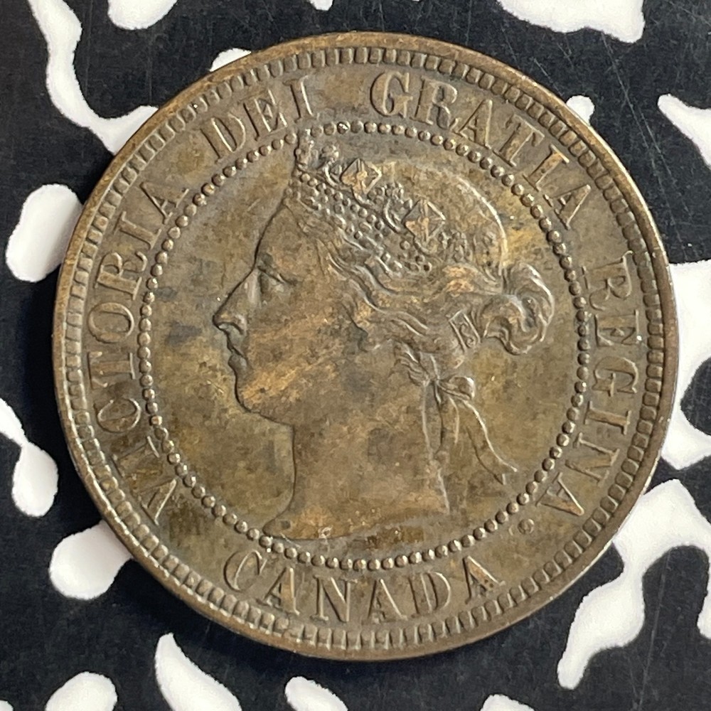 1884 Canada Large Cent Lot#T6988 Nice!