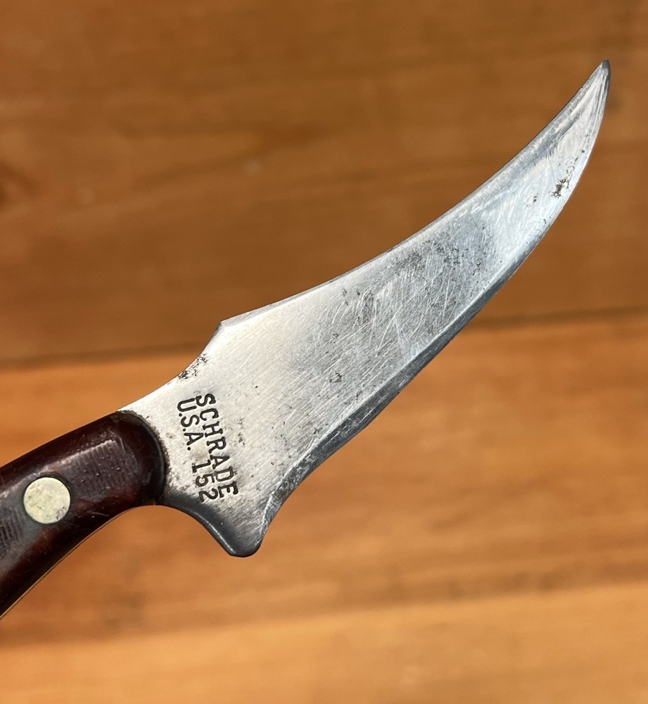 Vintage Schrade USA 152 Sharpfinger Old Timer