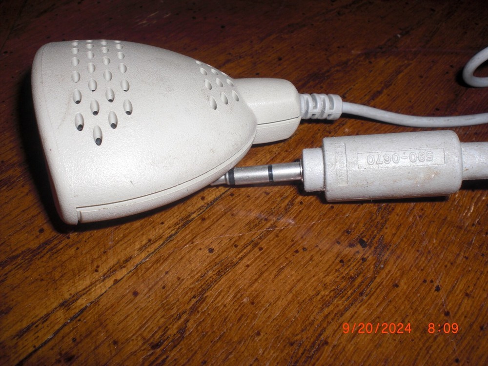 APPLE PLAIN TALK MICROPHONE #590-0670