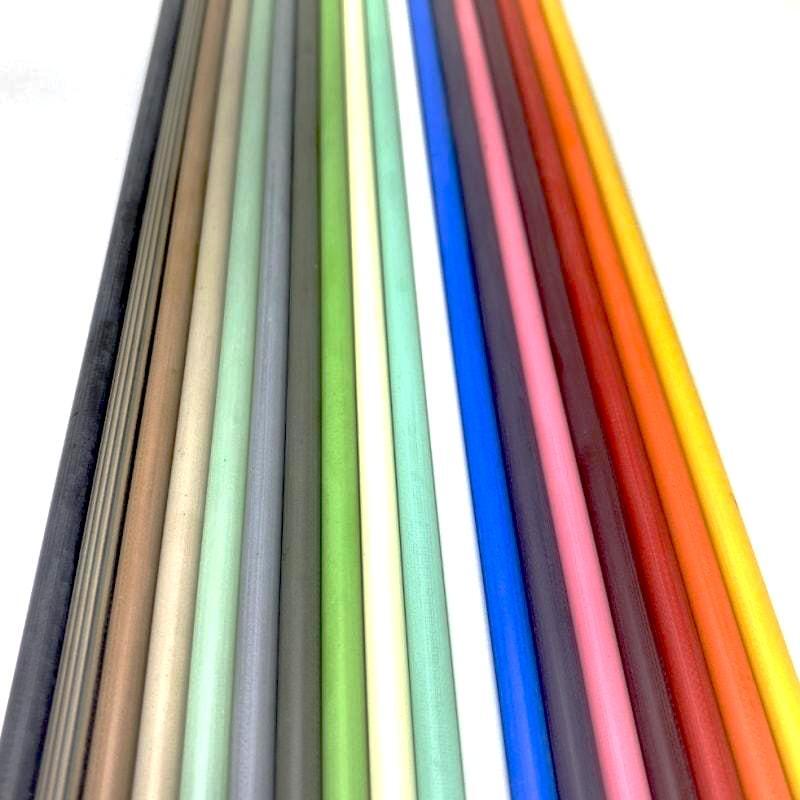 Colored G10 Solid Round Rod- 5/32" Diameter