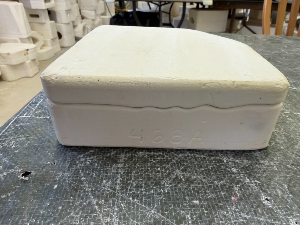 VINTAGE DUNCAN CERAMIC MOLD #DM-468A SHELL SOAP DISH