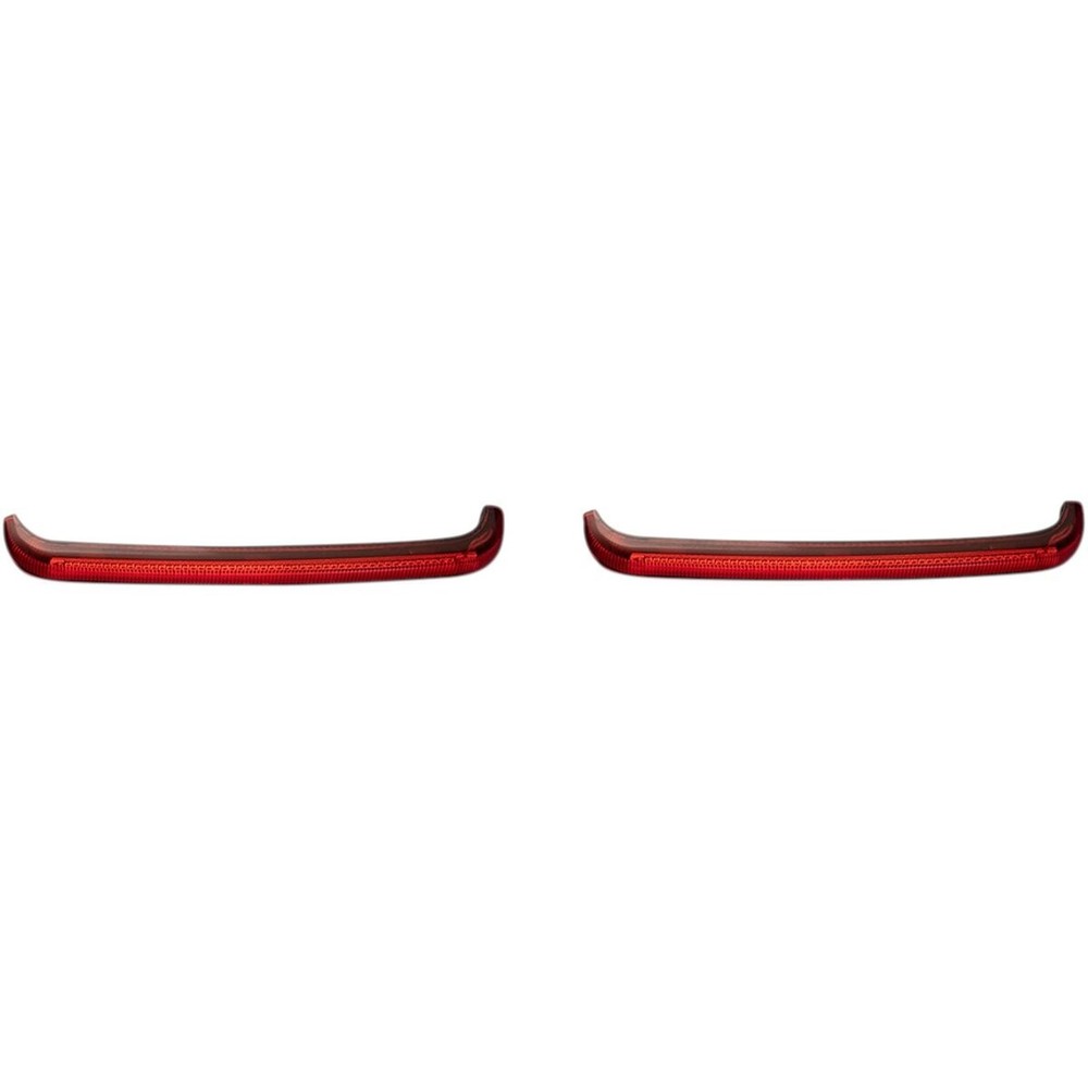 Custom Dynamics Sequential Low-Profile Bagz Lights w/Red Lens - CD-LPSEQ-SS6-R