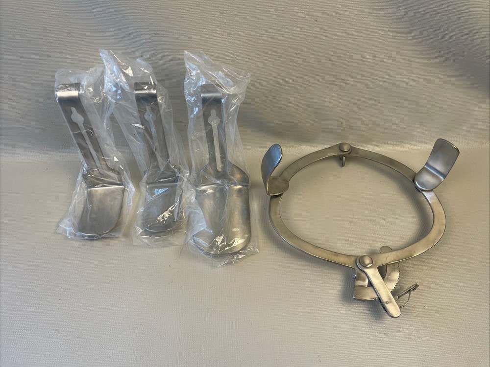 O'Sullivan-O'Connor Style Abdominal Retractor Large W/ 3 Interchangeable Blades