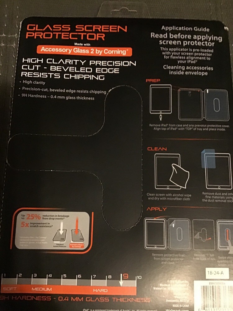 Blackweb Glass Screen Protector for iPad Mini 4