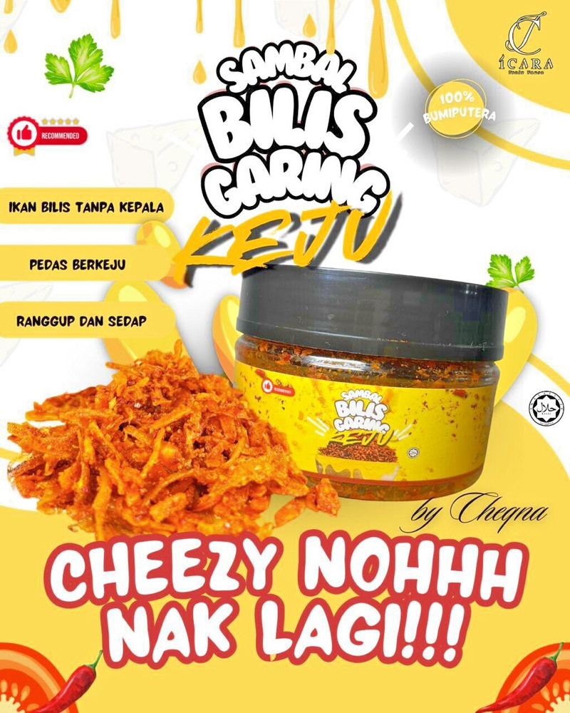 Sambal Bilis Garing (170g)