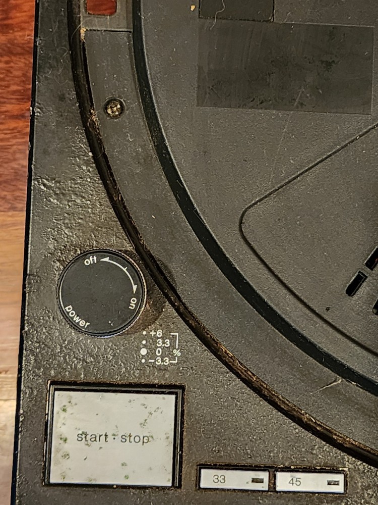 Technics SL-1200MK2 Turntable Black (For Repair)