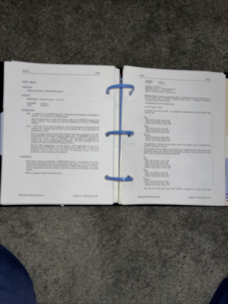 Sybase, Open Client DB-Library/C Reference Manual, Vintage 1992