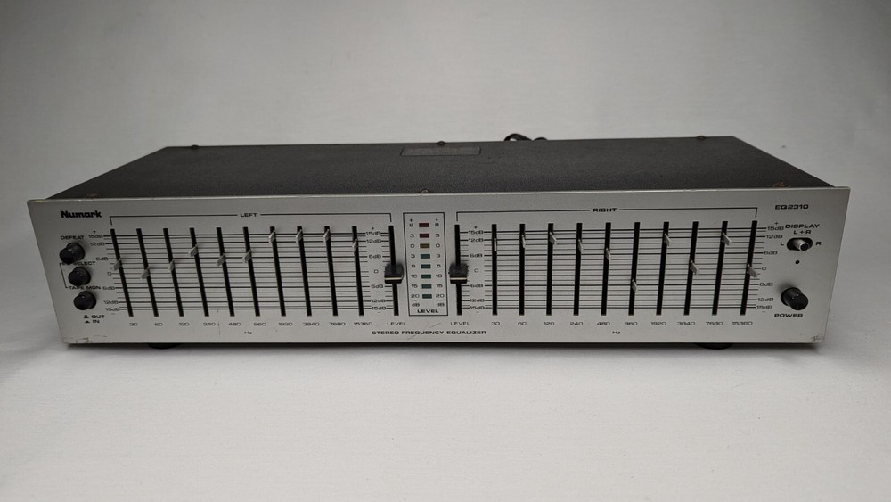 Numark EQ2310 Stereo Equalizer 10-band - Untested