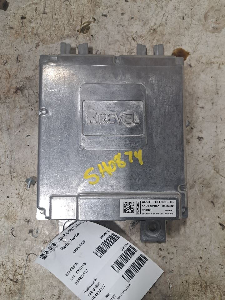 2018 Contintal Amplifier Sku#4222127