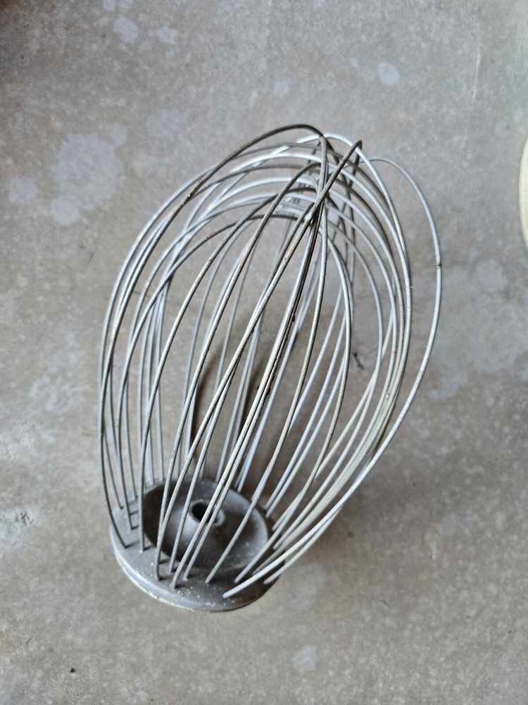 Hobart Attachment Set Dough Hook Wire Whip Flat Beater